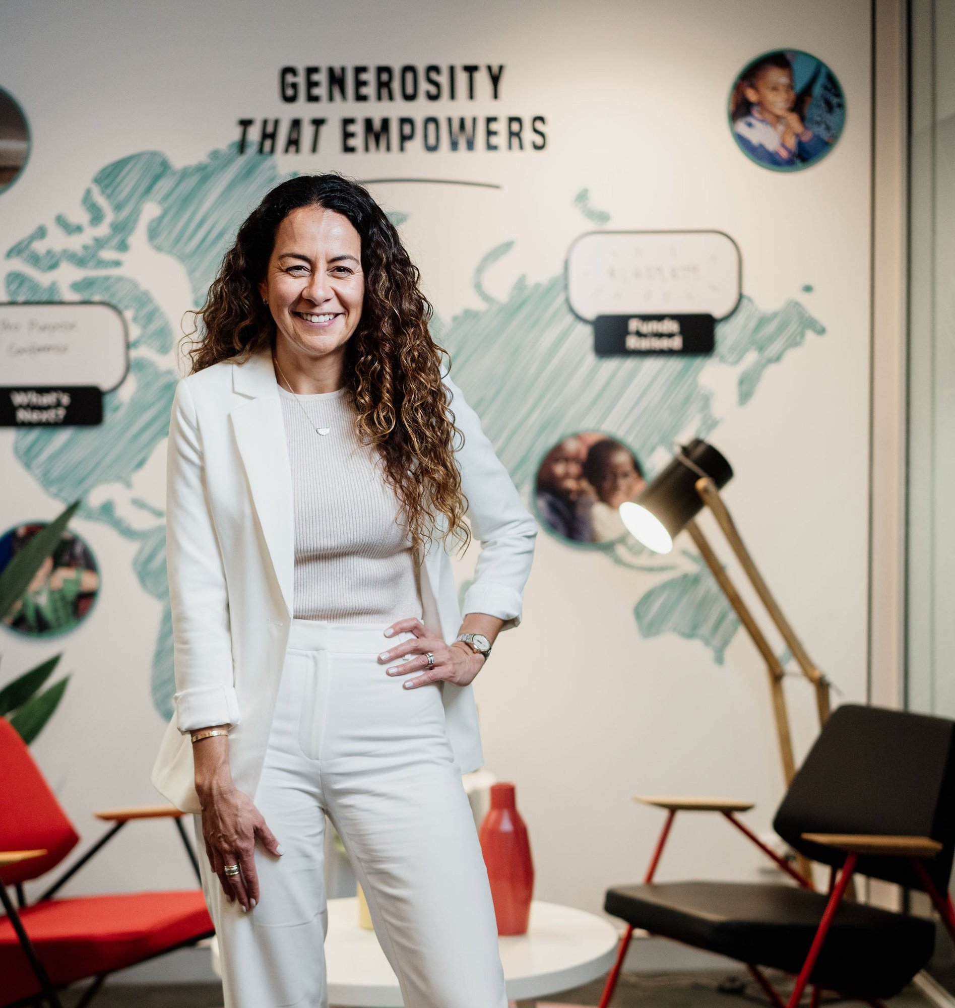 Alana Nicholls - in reception