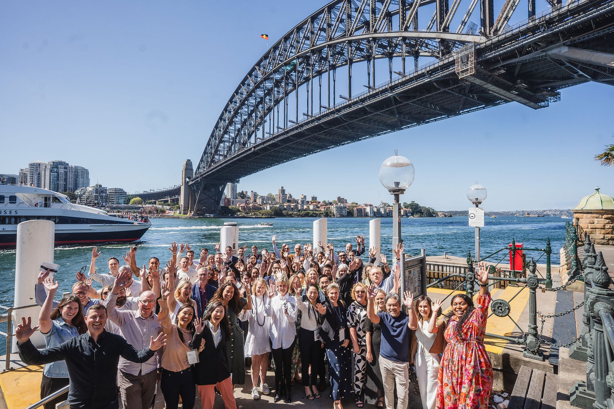 2025 Conference group pic cheering