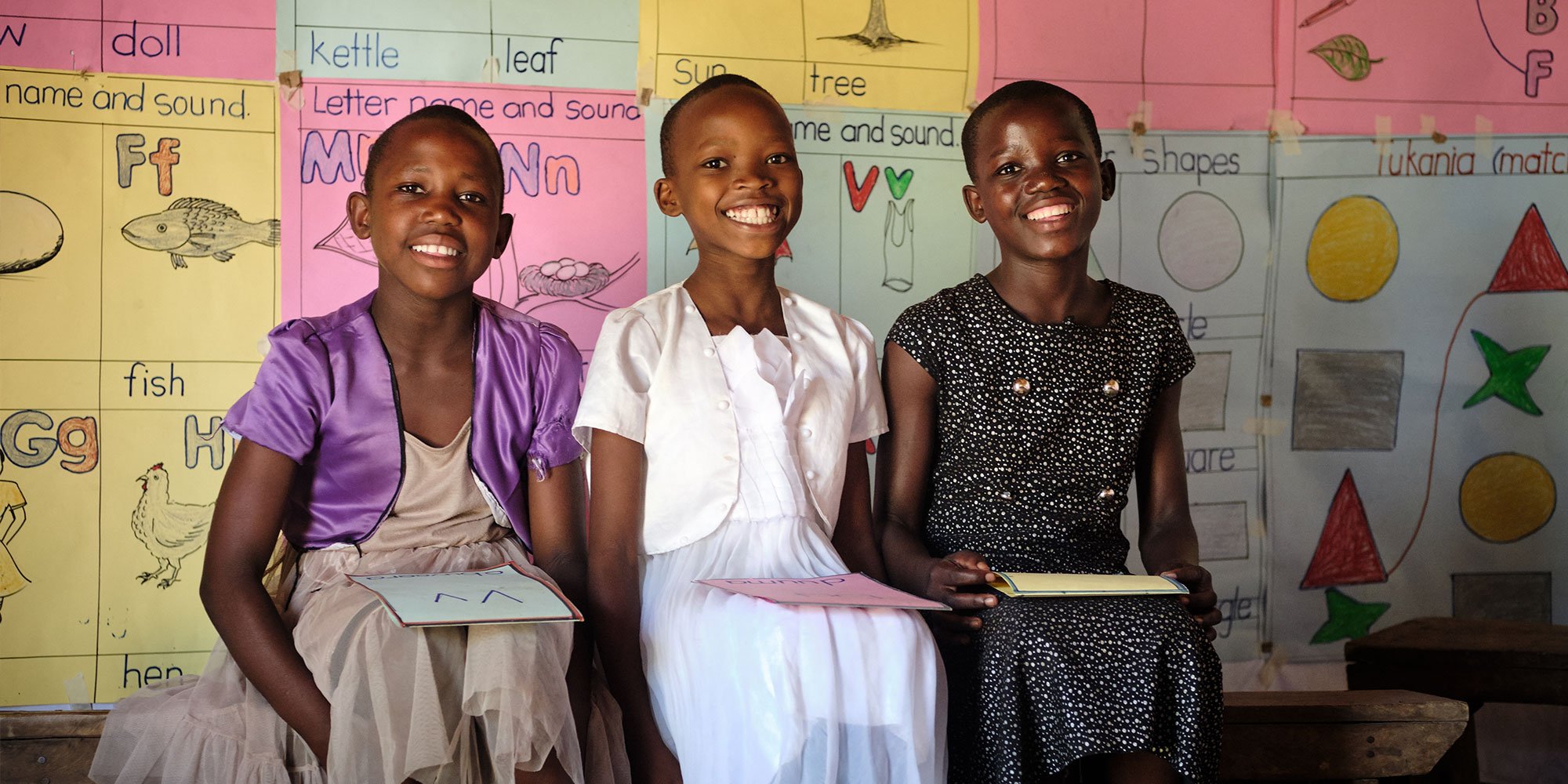Child Sponsorship - group of girls in classroom