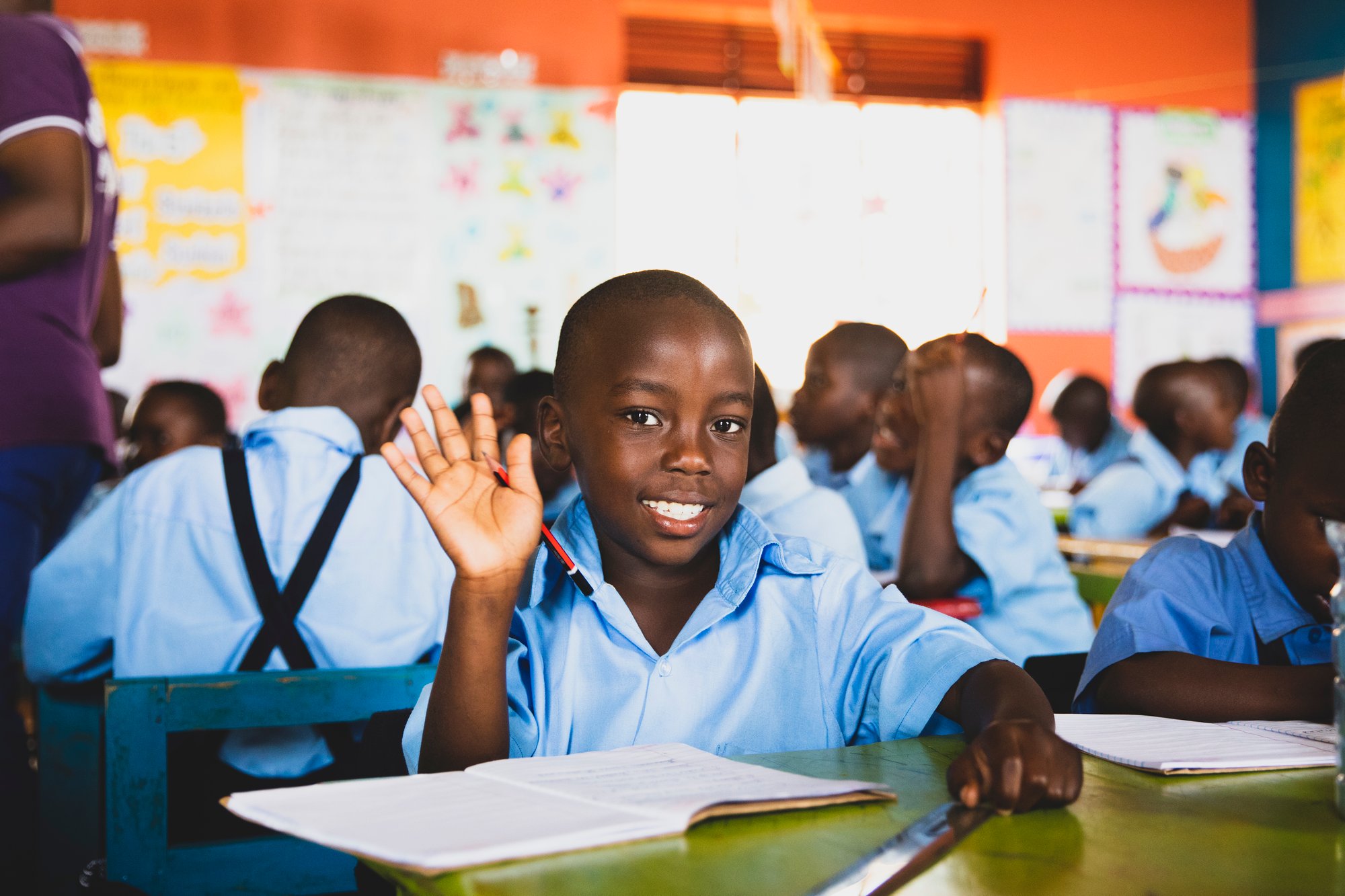 Education - child at desk